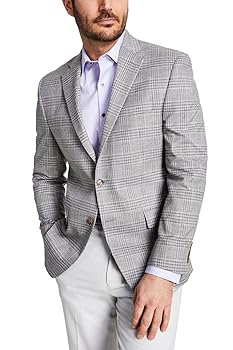 Lauren Ralph Lauren Mens Lexington Classic Fit Plaid Suit